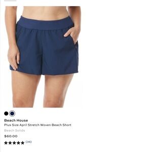 Women's Navy Shorts
